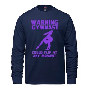 Men's Long Sleeve Crew Neck Tee Thumbnail