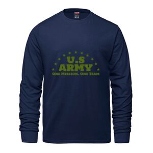 Men's Long Sleeve Crew Neck Tee Thumbnail