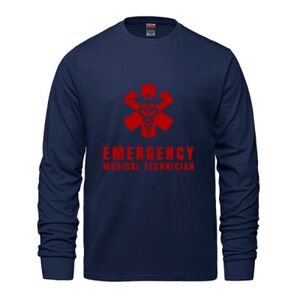 Men's Long Sleeve Crew Neck Tee Thumbnail