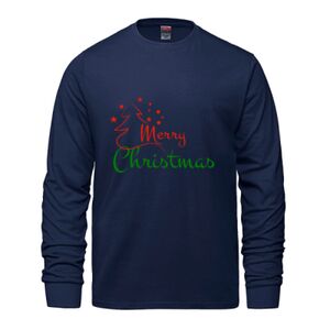 Men's Long Sleeve Crew Neck Tee Thumbnail