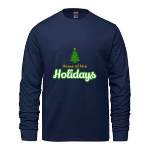 Men's Long Sleeve Crew Neck Tee Thumbnail