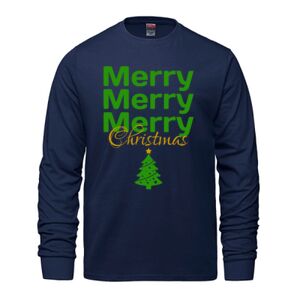 Men's Long Sleeve Crew Neck Tee Thumbnail